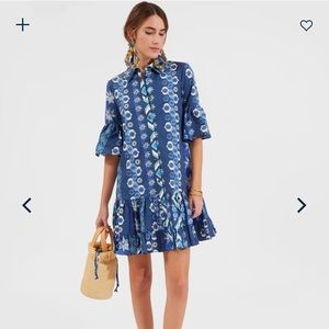 La DoubleJ Dress - sz S - blue - NWT